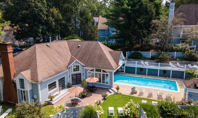 Norwich Villa | Mohegan Sun & Foxwoods Escape w/ Hot Tub, Pool, Golf, Norwich Spa Onsite!