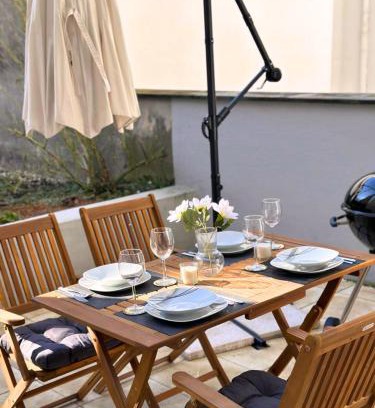 Iserlohn Apartamento | MOLA Apartments-Stilvolle Altstadtwohnung- Seilersee-5 Personen-Terrasse-Grill-Gratis WLAN