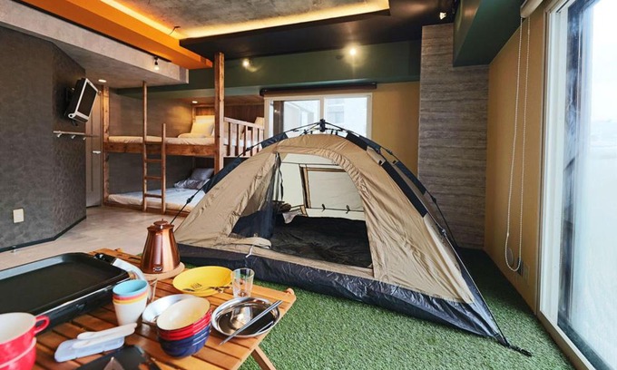 Minami Apartamento | MolinHotels506 アクティビティを満喫できる札幌定山渓 天然温泉付- CampRoom S-Beds6