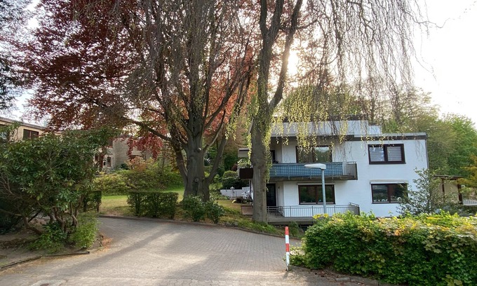 Moelln Apartamento | Mölln, apartamento en el Kurpark con vistas al casco antiguo de la ciudad