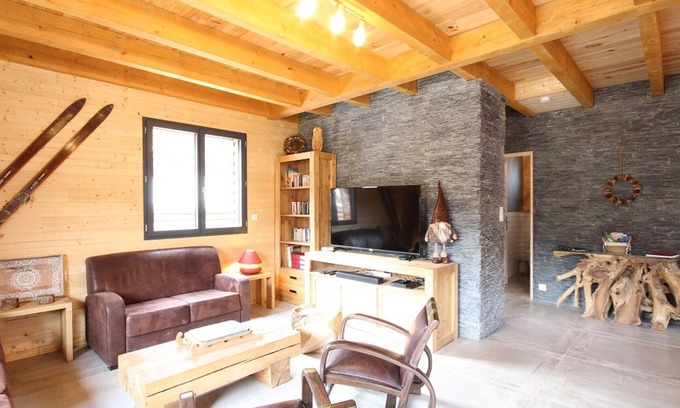 Mont-Dore Chalet De Esquí | Mont-Dore: Espléndido Chalet 5 Habitaciones con Terraza, Garaje Doble y WiFi