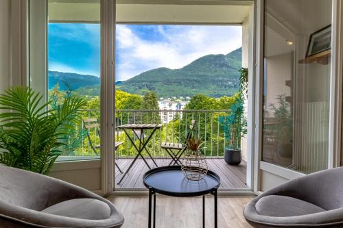 Annecy-le-Vieux Apartamento | Mont-Lac - Free parking - By a park - Mountain view - near lake