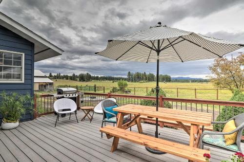 Columbia Falls Casa | Montana Cottage Easy Drive to Glacier Natl Park!