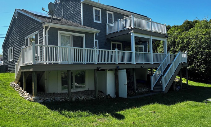 Culloden Shores Casa | Montauk Beach House Walking Dist a la playa privada y el puerto de Montauk