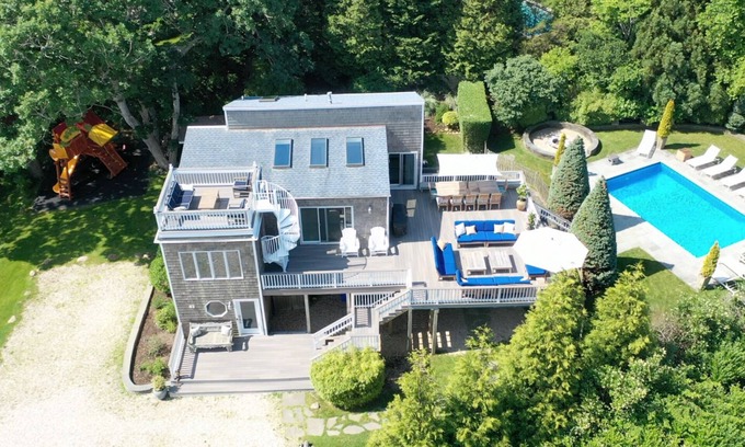 Montauk Casa | Retiro Montauk con piscina de agua salada