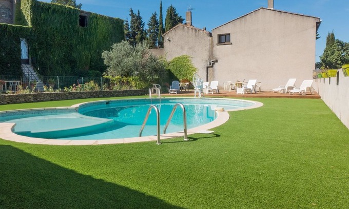 Montbrun-des-Corbieres Villa | Montbrun-des-Corbieres Holiday Home, Sleeps 5 with Pool and WiFi