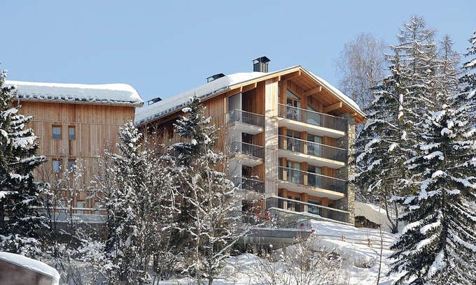 Montchavin Apartamento | Montchavin Impresionante moderno esquí plana 47M / 2 Impresionantes vistas Capacidad para 6 personas