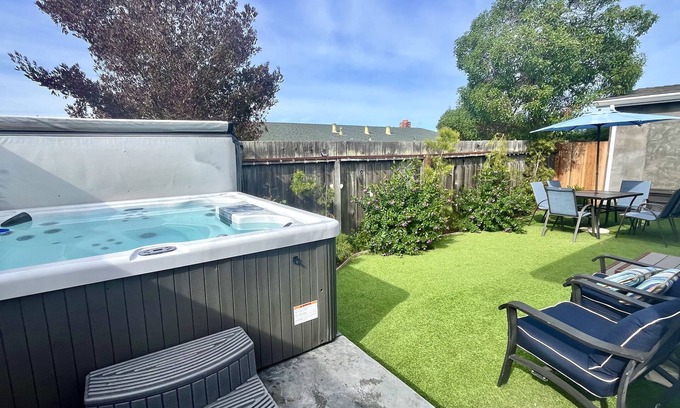 Seaside Casa | Monterey Peninsula Home with Hot tub, Games and Fully Stocked!