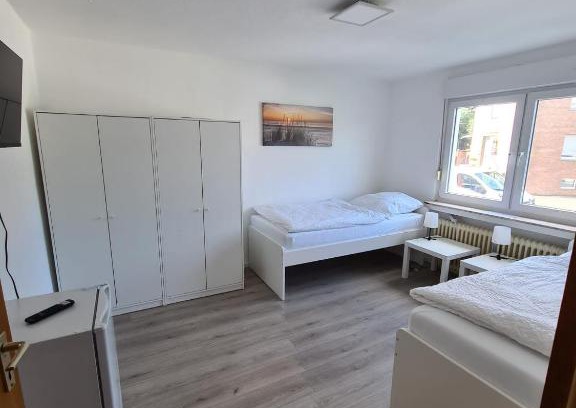Luenen Apartamento | Monteurunterkunft mit Terrasse in Lünen