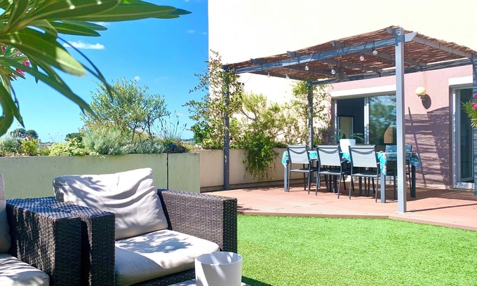Beaux Arts-Boutonnet Apartamento | Único, azotea, vista panorámica, piscina, cerca de playas