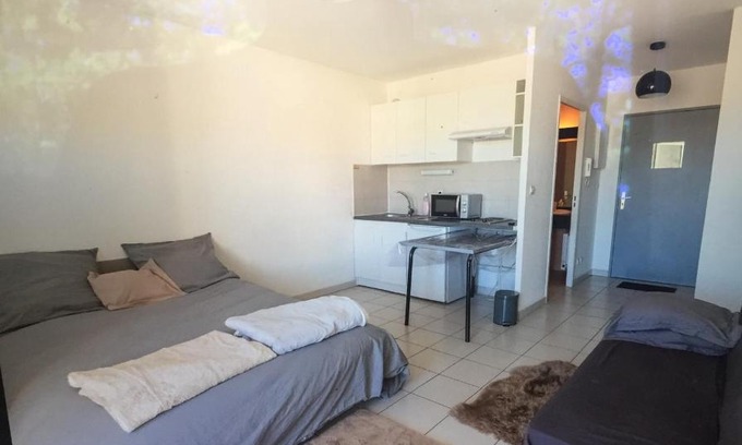 Les Cevennes Apartamento | Montpellier : magnifique studio ensoleillée