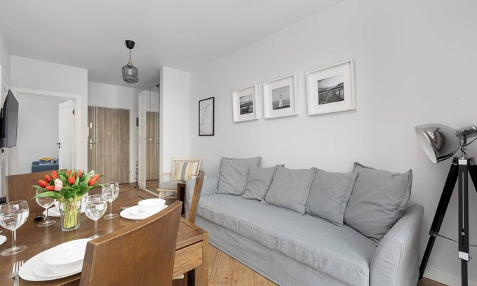 Rewal Apartamento | Morska 2 | Rewal | Cozy Apartment | Parking | Balcony | Swimming pool | Gym | Sp