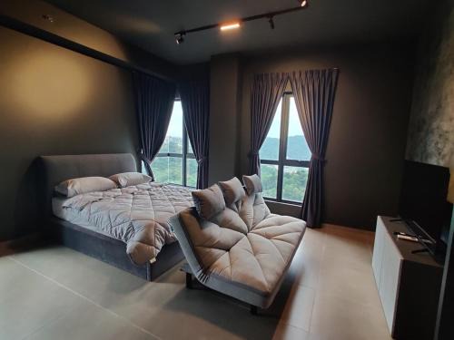 Sungai Penchala Apartamento | Mossaz by OliverHome - 3Pax - SmartTV-1Utama
