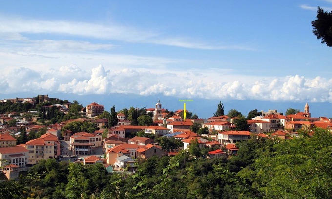 Sighnaghi Apartamento | El lugar más hermoso del mundo! Puedes ver mejor panorama y gente encantadora