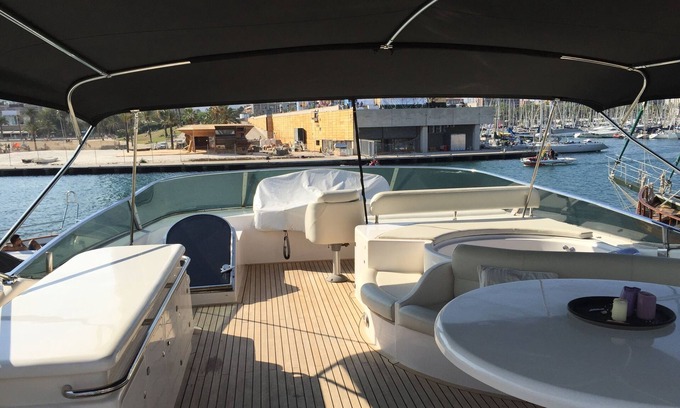 Barceloneta Alquiler De Eote | Yate Dandy en Barcelona Puerto Olímpico
