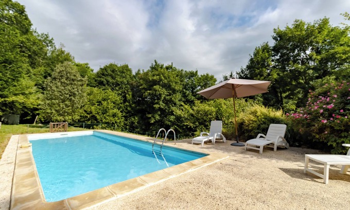 Sergeac Casa | Moulin de la Grenaderie – Refugio de Paz con Piscina en el Corazón del Périgord Negro