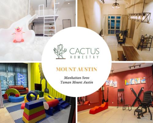 Tebrau Apartamento | Mount Austin Manhanttan Sovo by Cactus Homestay