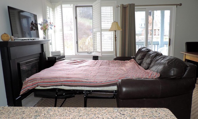 Craigleith Condominio | Mountain and Pond-side, one bedroom, pet friendly