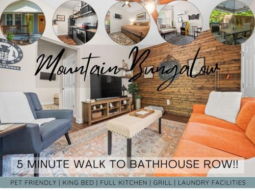 Hot Springs Casa | Mountain Bungalow-Walk to Downtown/Biker's Dream!