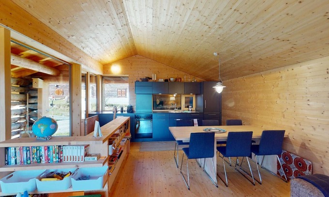 Mutten Chalet De Esquí | Mountain Cabin Mutten