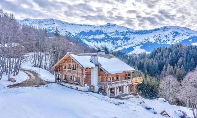 Le Planellet Chalet De Esquí | Mountain chalet for 12 people with 360° view of the Mont Blanc massif