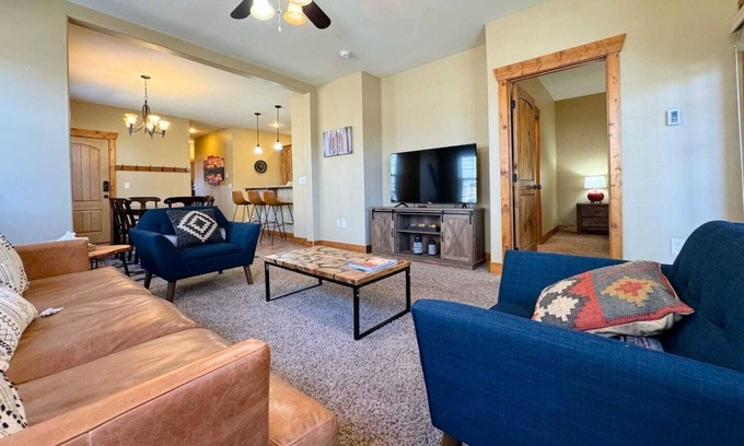 Driggs Condominio | Mountain Chic Condo Near Grand Targhee and Driggs
