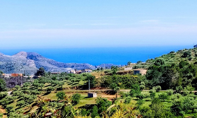 La Herradura Cabaña | Cortijo en la montaña con vista al mar a 10 km, de la playa de La Herradura