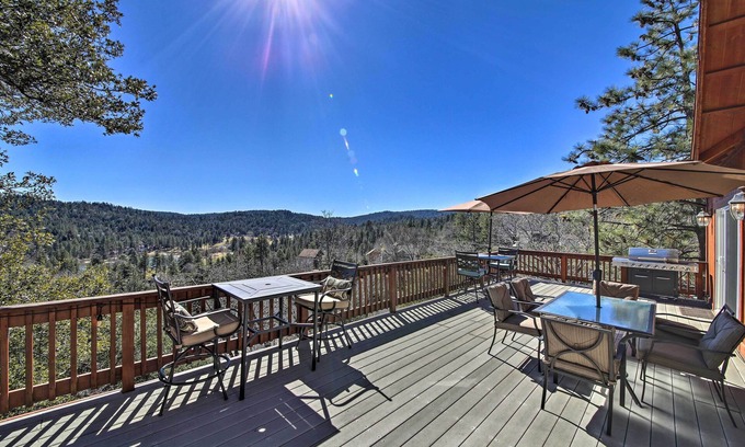 Lake Arrowhead Cabina | Mountain Gem w/ Game Room, 5 Mi to Lake Arrowhead!