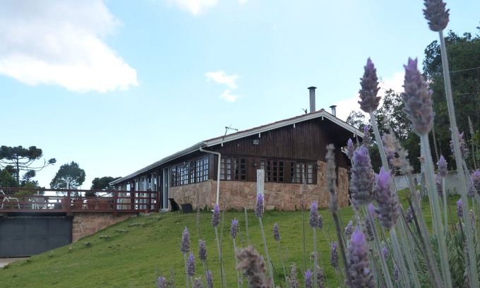 Jardim Andira Casa | Casa en la Montaña Excelente vista con piscina climatizada