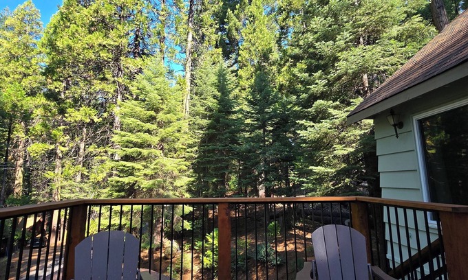 Dorrington Cabina | Mountain Home Get Away. Pet friendly in the Dorrington area of Arnold CA.