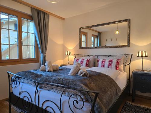 Oberwil im Simmental Apartamento | Mountain Lodge *Nature *Queen Beds *Free parking