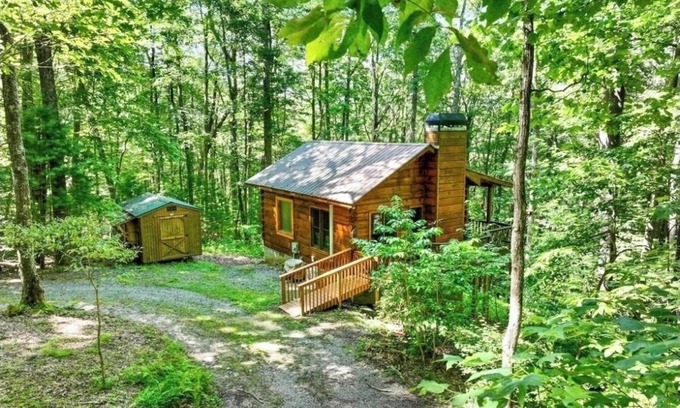 Blue Ridge Cabina | Mountain Top cabin when you need a break from EVERYTHING! Last min ok. No min nt