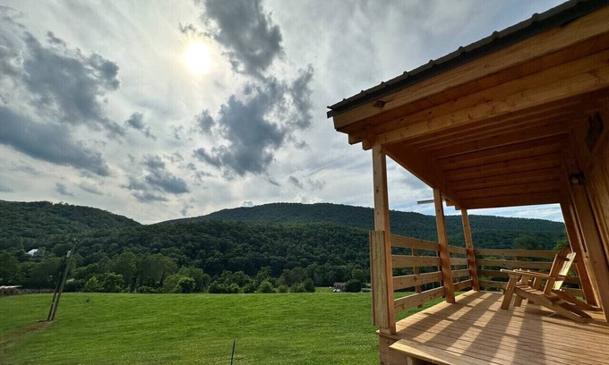 Elkton Cabina | Mountain View Cabin 2 bedroom