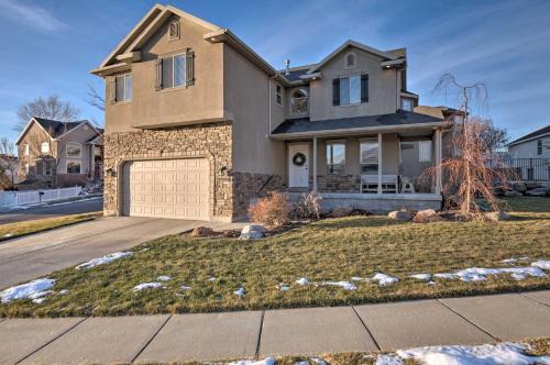 Sandy Casa | Mountain-View Home Less Than 15 Mi to Alta and Snowbird