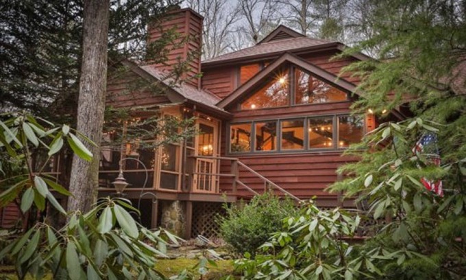 Ellijay Cabina | Impresionante casa frente al arroyo, senderismo y ciclismo desde la cabaña