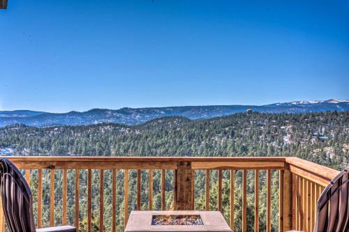 Ruidoso Casa | Mountains Majesty Cabin with Hot Tub and Mtn Views!