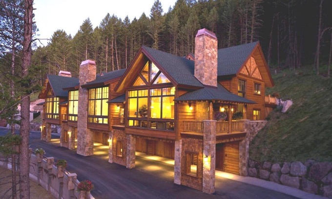 Jackson Casa | Chateau ladera de la montaña en Jackson Hole - Vista de Tetón, caminar a la ciudad