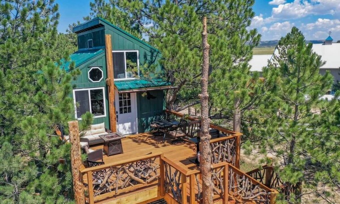 Larkspur Cabina | Mountainside Tree House Retreat