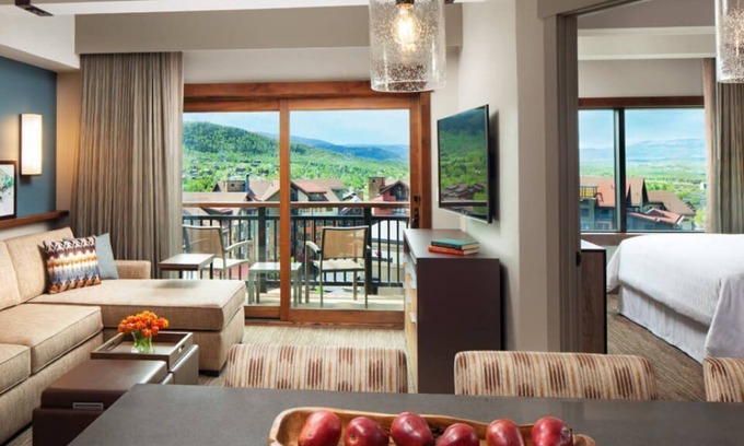 Steamboat Springs Complejo | Mountainside villa at Sheraton Steamboat Resort in Scenic Steamboat Springs, Co