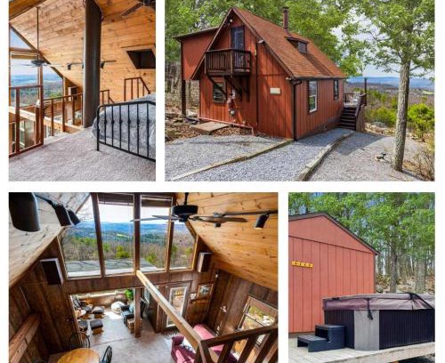 Capon Bridge Chalet De Esquí | Mountaintop Views, Hot Tub, Deck, Fire Pit & WiFi