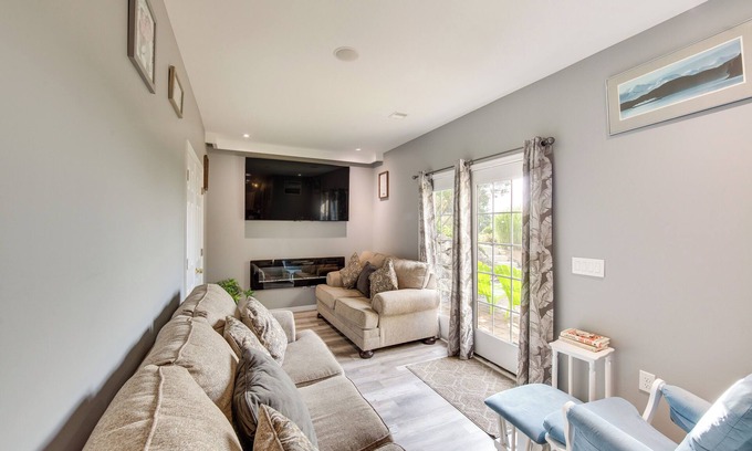 Mountville Apartamento | Mountville Rental w/ Private Patio & Gas Grill!