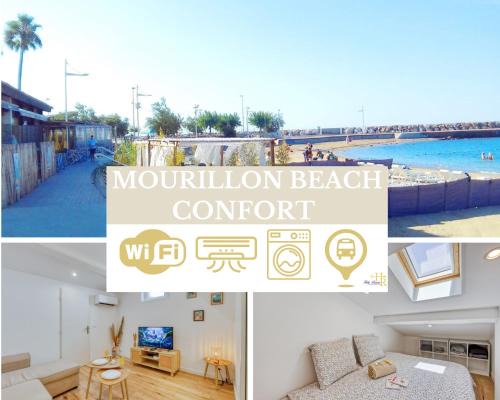 Le Mourillon Apartamento | Mourillon Beach Studio idéal longs séjours clim et WiFi