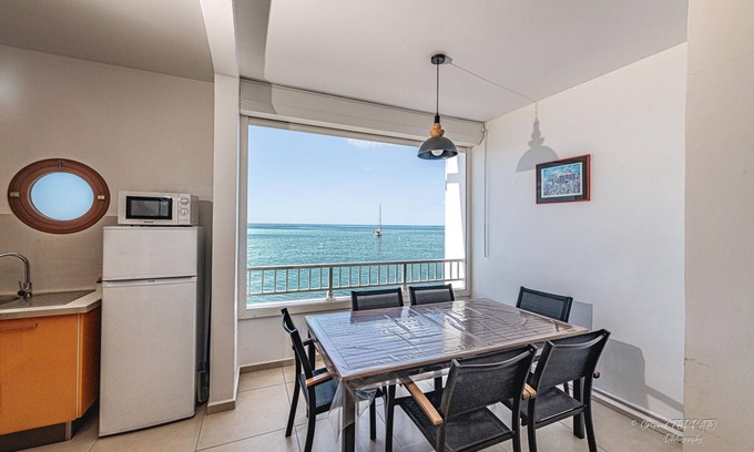Saint-Pierre Apartamento | Les Pénates - Appt vue mer proche plage
