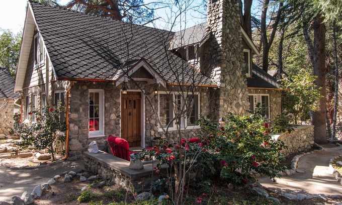 Los Angeles County Casa | monte Baldy Cottage en Bear Creek en el pueblo aislado del monte. Baldy