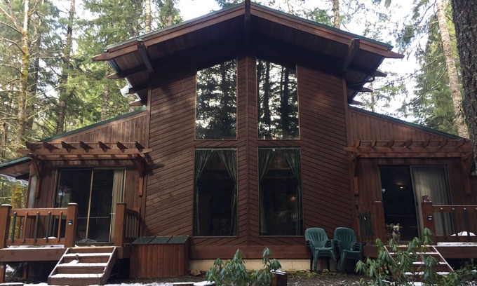 Rhododendron Casa | monte Hood Retreat en el Sandy River junto al Resort
