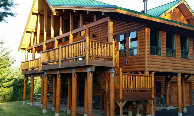 Cle Elum Chalet De Esquí | Lujo Cedar Log Home Cerca: Suncadia / Roslyn / Cle Elum, Washington