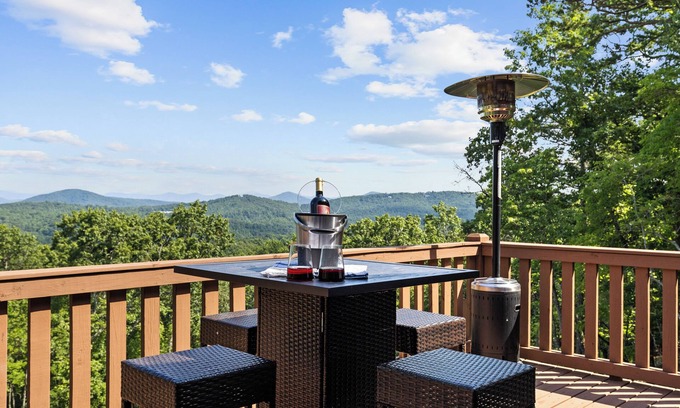 Morganton Casa | Mtn View & Game Room in Morganton: Spacious Cabin!