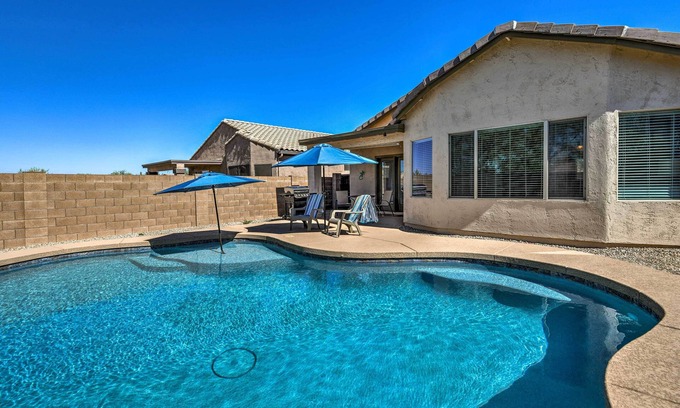 Gold Canyon Casa | ¡NUEVO! Gold Canyon Home w / Pvt Pool & Spacious Patio!