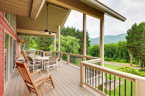 Swannanoa Casa | Mtn Views and Hot Tub 6-Acre Blue Ridge Retreat!