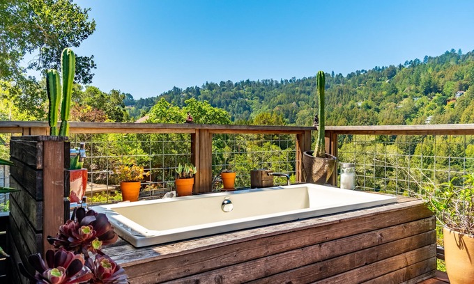 Mill Valley Casa | Sunny Mountain Temple w/ Mt Tam views, near SF & Muir Woods. Pet friendly!